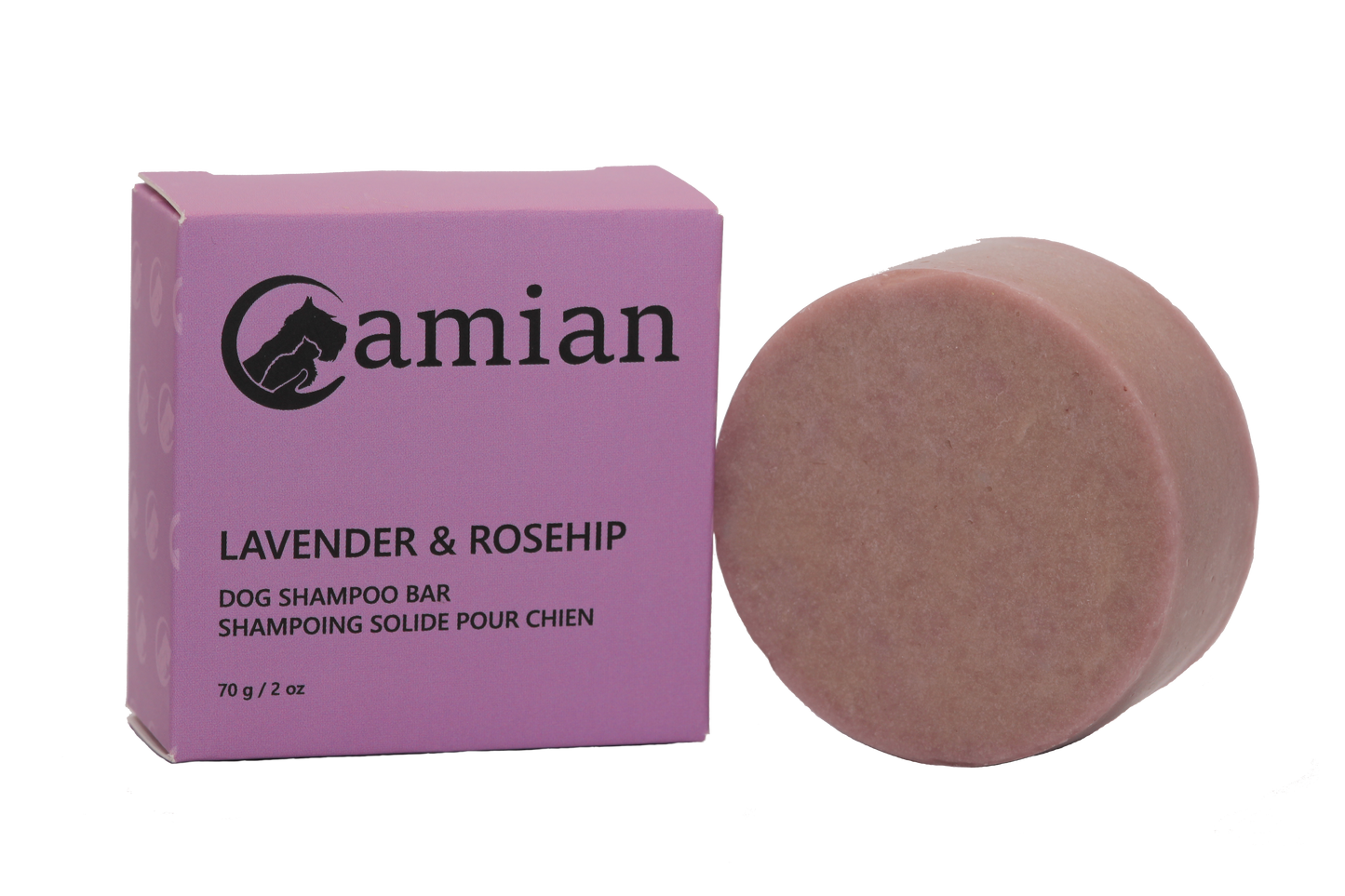 Lavender and Rosehip Dog Shampoo Bar