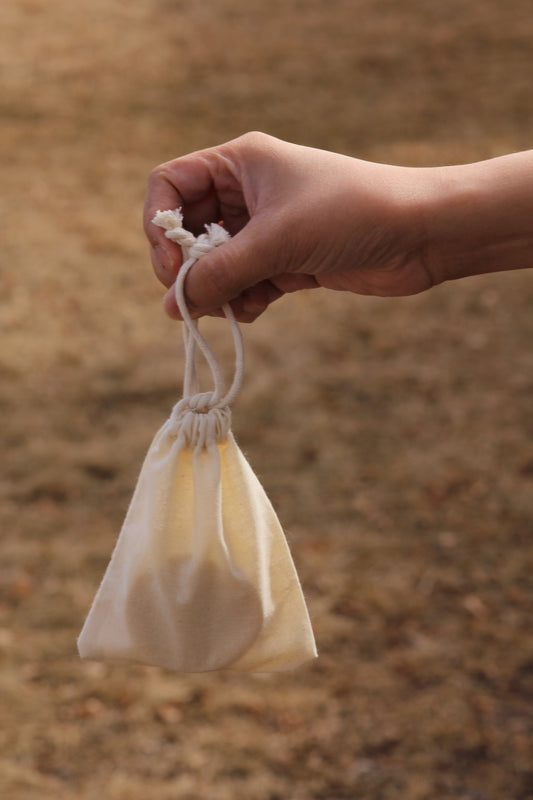 Cotton Shampoo Saver Bag